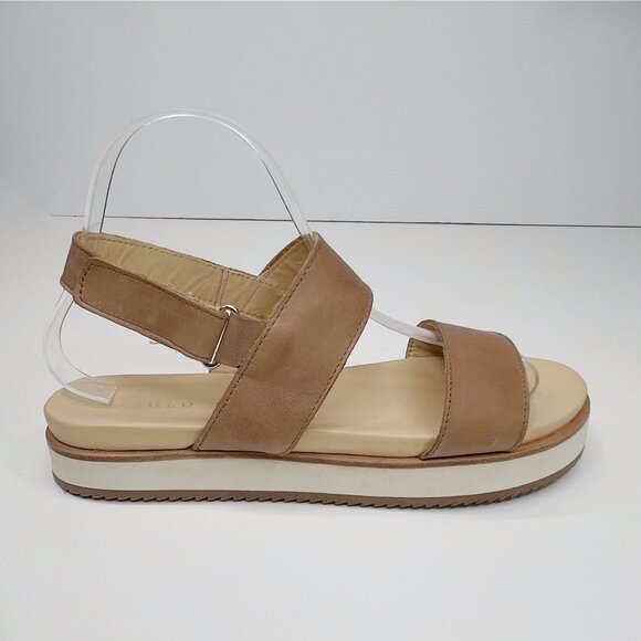 NISOLO Go-To Flatform Sandal 2.0 in Almond 8 - Picture 4 of 9